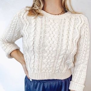 Comfy cream sweater
